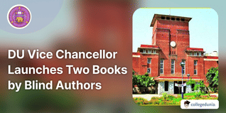 DU Vice Chancellor Launches Two Books by Blind Authors; Commits to Deliver Special Laptops for Blind Students